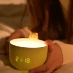 Multifunctional Voice-activated LED Light Shows Time Children Cartoon Cat Alarm Clock - Image 8