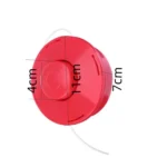 2 PCS Plastic Lawn Mower Accessories Nylon Mowing Head - Image 3