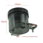 2 PCS Motorcycle Modified Parts Front Brake Oil Liquid Cup Direct Brake Pump Universal Oil Pot - Image 3