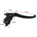 2 PCS / Set Motorcycle Modification Accessories Handle Assembly ATV Bearing Horn Handle Seat - Image 3