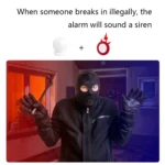 HQ-6532 Tuya Intelligent Anti-Theft Human Motion Infrared Sensor - Image 5