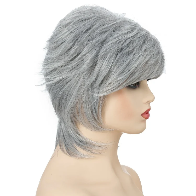 TBD0571751401_B2.webp Short Hair Female Wigs Fluffy Fiber Set - Image 3