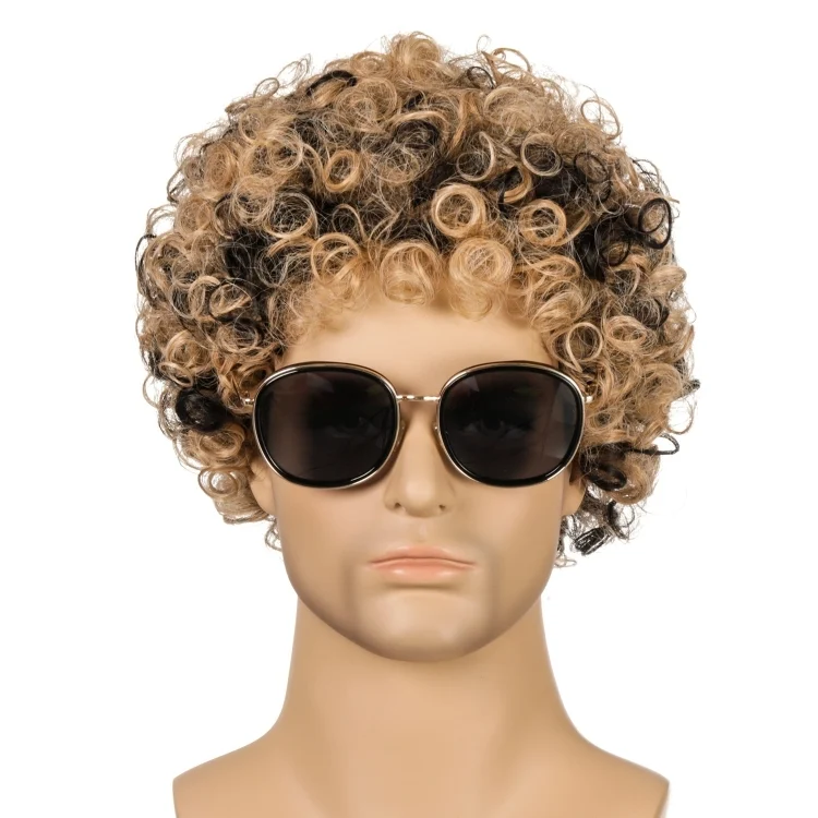 TBD0571752301_B1.webp Men Wig Curls Hair Chemical Fiber Headgear - Image 2