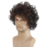 Men Fluffy Short Curly Wig Sets - Image 2