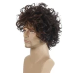 Men Fluffy Short Curly Wig Sets - Image 3