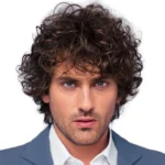 Men Fluffy Short Curly Wig Sets - Image 8