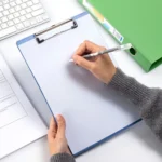 FUQIANG FQ8004 Folder Board Writing Pad Hanging Plastic Splint - Image 9