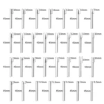 30 Sticks Diamond Nail Polish Heads Set Crystal Phototherapy And Grinding Machine Accessories Tools - Image 6