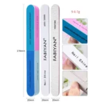 2 In 1 FABIYAN Color Titanium Nail Art Tool Set Dead Skin Shears Steel Push Nail File Pliers - Image 7