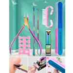 7 in 1 Nail Tools Color Titanium Nail Care Tools - Image 2