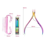7 in 1 Nail Tools Color Titanium Nail Care Tools - Image 6
