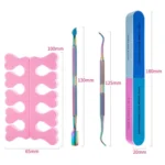 7 in 1 Nail Tools Color Titanium Nail Care Tools - Image 7