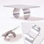 Beauty Makeup Stainless Steel Ring Palette Painted Palette Nail Set, Specification: Love Smile - Image 4