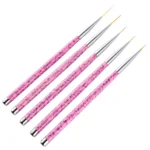 5 in 1 7/9/11/15 / 20mm Nail Art Draw Line Pen Nails Painted Brush - Image 2