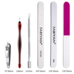 FABIYAN Nail Art Tool Set Manicure Disarm Tool Set - Image 3