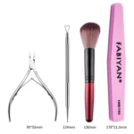 FABIYAN Nail Art Tool Set Manicure Disarm Tool Set - Image 4