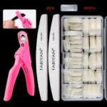 FABIYAN Nail Brush Nail Piece Set Nail Art Polishing Supplies Set - Image 6