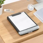 A4 Desktop Plastic Folder Data File Storage Box With Copy Panel Clip Function - Image 6