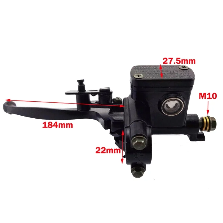 TBD0571892701_B2.webp ATV Four-Wheeled Car UTV Kart Front And Rear Brakes Pump Disc Brake Handle Oil Pump Hand Brake With Assist Brake - Image 3