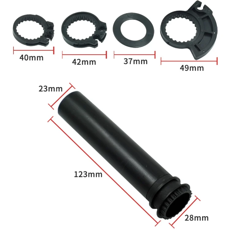 TBD05718931_2.webp 5 Sets Motorcycle Modified Fittings Handlebar Cover Throttle Core Fracture - Image 3