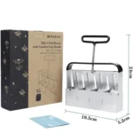 Manual Four Earth Block Makers Soil Blocker Garden Tool Seeding Tool - Image 3