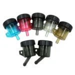 2 PCS Motorcycle Modification Accessories Off-Road Vehicle Large Displacement Straight Pump Transparent Oil Cup Brake Pump Modified Oil Pot - Image 2