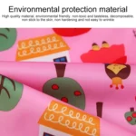 Siamese Children Raincoat Print Thin Section Hooded Raincoat - Image 3