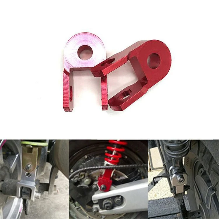 TBD0571908201_B3.webp 1pair Motorcycle Electric Vehicle Modification Accessories Small CNC Aluminum Alloy Shock Absorption Increaser - Image 4
