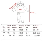 Children One-Piece Raincoat Boys And Girls Lightweight Hooded Poncho - Image 7