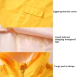 Children Raincoat Boys And Girls Split Cloak Three-Dimensional Cartoon Breathable Raincoat - Image 4