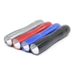 5 PCS Mini LED Strong Light Flashlight Household Outdoor Aluminum Alloy Keychain Flashlight Random Colour Delivery