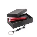 5 PCS Mini LED Strong Light Flashlight Household Outdoor Aluminum Alloy Keychain Flashlight Random Colour Delivery - Image 2