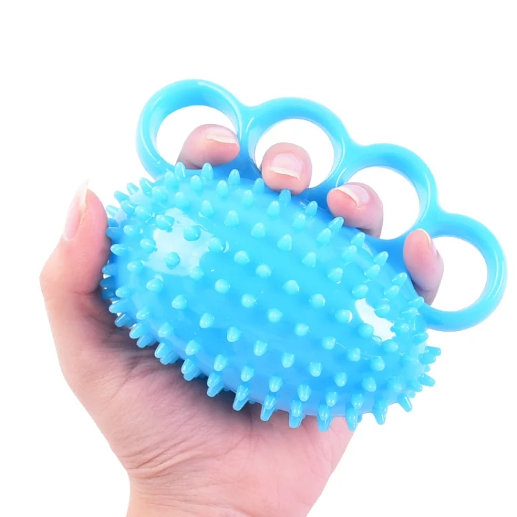 TBD0571910501.webp TPR Grip Ball Rehabilitation Hemiplegia Stroke Massage Finger Ball, Specification: Four Fingers - Image 1