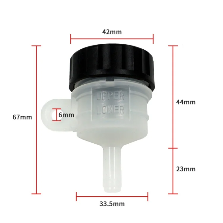 TBD0571910701A_2.webp 4 PCS Motorcycle Skyline Rear Brake Pump Split Oil Pot Small Oil Cup - Image 4