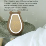 Bear Alarm Clock LED Digital Silent Bedside Lamp Bluetooth Speaker USB Charging Children Cartoon Night Light - Image 5