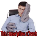 LC-07 Travel Head Pillow Car Headrest Office Lunch Break Pillow - Image 7