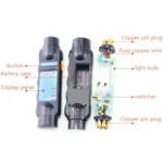 TS170E-Z 12V Car Resistance Trailer Plug Socket Trailer Tester Connector Recorder With 2 Conversion Heads EU Plug - Image 4