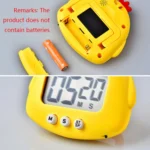 Kitchen Baking Cartoon Animal Electronic Timer Alarm Clock Student Learning Timer - Image 4