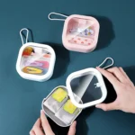 Desktop Portable Storage Box Multifunctional Finishing Push Box Port Plastic Storage Box - Image 3