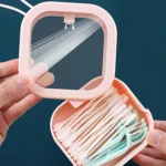 Desktop Portable Storage Box Multifunctional Finishing Push Box Port Plastic Storage Box - Image 4