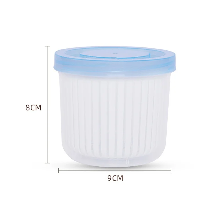 TBD05719255_1.webp Onion Ginger Garlic Drainage Storage Box Kitchen Vegetable Plastic Storage Box Refrigerator Seal Storage Box - Image 2