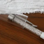 5pcs Transparent Cylindrical Pen Box Plastic Crystal Pen Box - Image 4