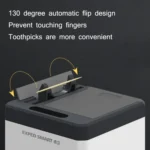 EXPED SMART Intelligent Induction Automatic Toothpick Box Household Restaurant Electric Toothpick Holder - Image 5