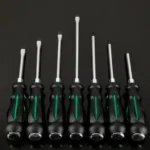 7 PCS / Set Knocking Screwdriver Oil-Resistant Through-Core Screwdriver Home Auto Repair Screwdriver, Color Random Deilvery - Image 2
