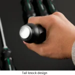 7 PCS / Set Knocking Screwdriver Oil-Resistant Through-Core Screwdriver Home Auto Repair Screwdriver, Color Random Deilvery - Image 4