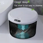 EXPED SMART Desktop Smart Induction Electric Storage Box Car Office Trash Can, Specification: - Image 4