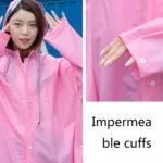 Bicycle Single Thick Raincoat Battery Car Adult Poncho - Image 2