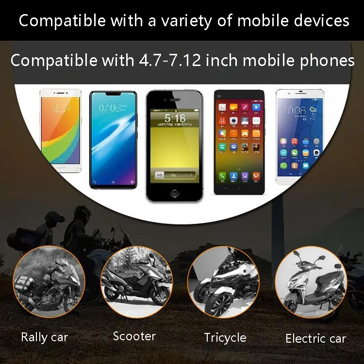 TBD0571937601_B4.webp N-STAR NJN002 Motorcycle Metal Aluminum Alloy Universal Anti-Theft Mobile Phone Bracket - Image 5