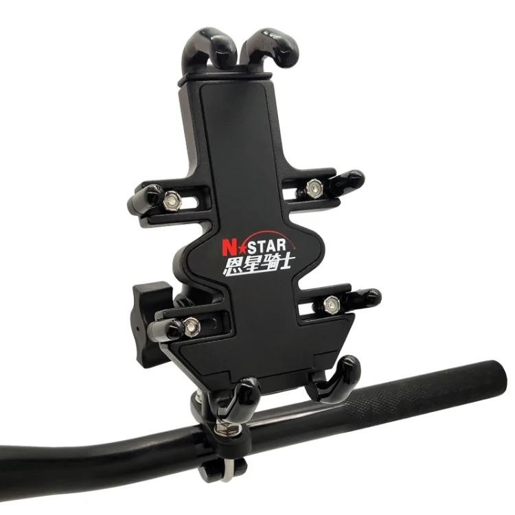 TBD0571937601_B5.webp N-STAR NJN002 Motorcycle Metal Aluminum Alloy Universal Anti-Theft Mobile Phone Bracket - Image 6