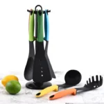6 in 1 Kitchen Nylon Kitchenware Non-Stick Cooking Shovel Spoon Set - Image 6